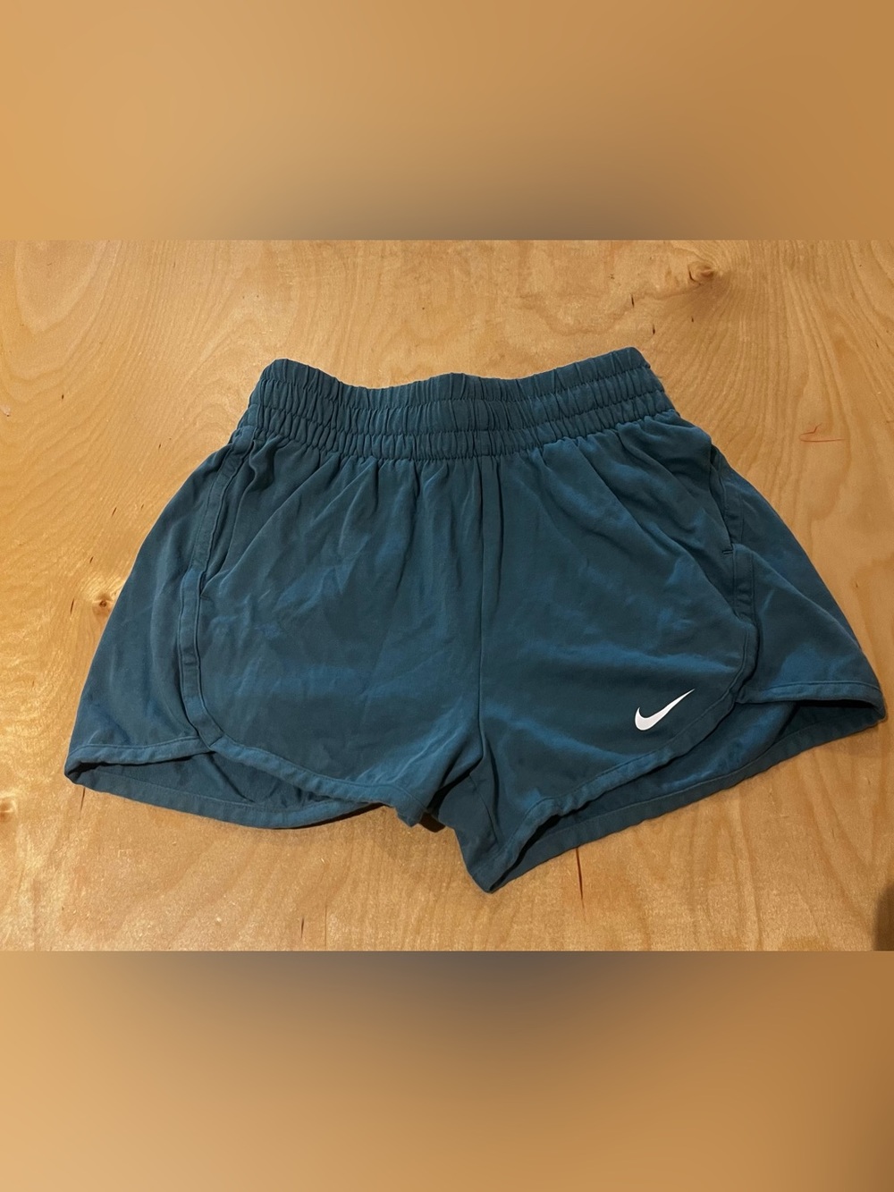 Nike Girls Teal Athletic Shorts